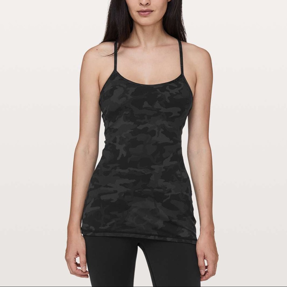 Camo Lululemon Power Y tank